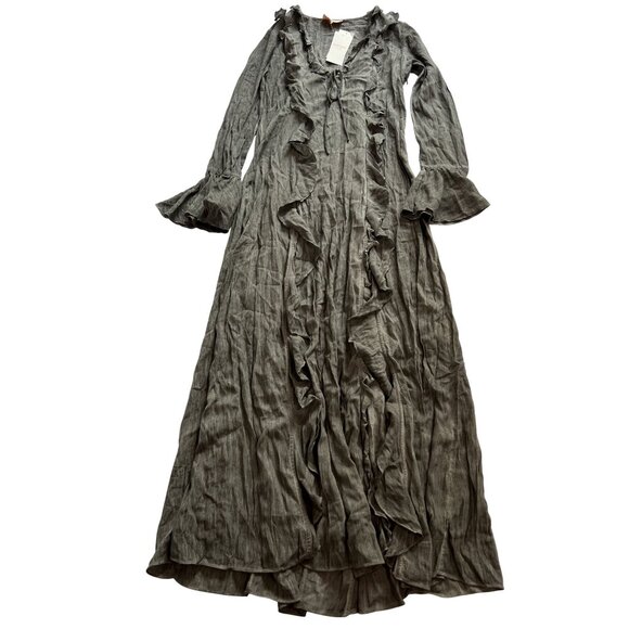 ROCOCO SAND Long Dress in Grey - Picture 1 of 5